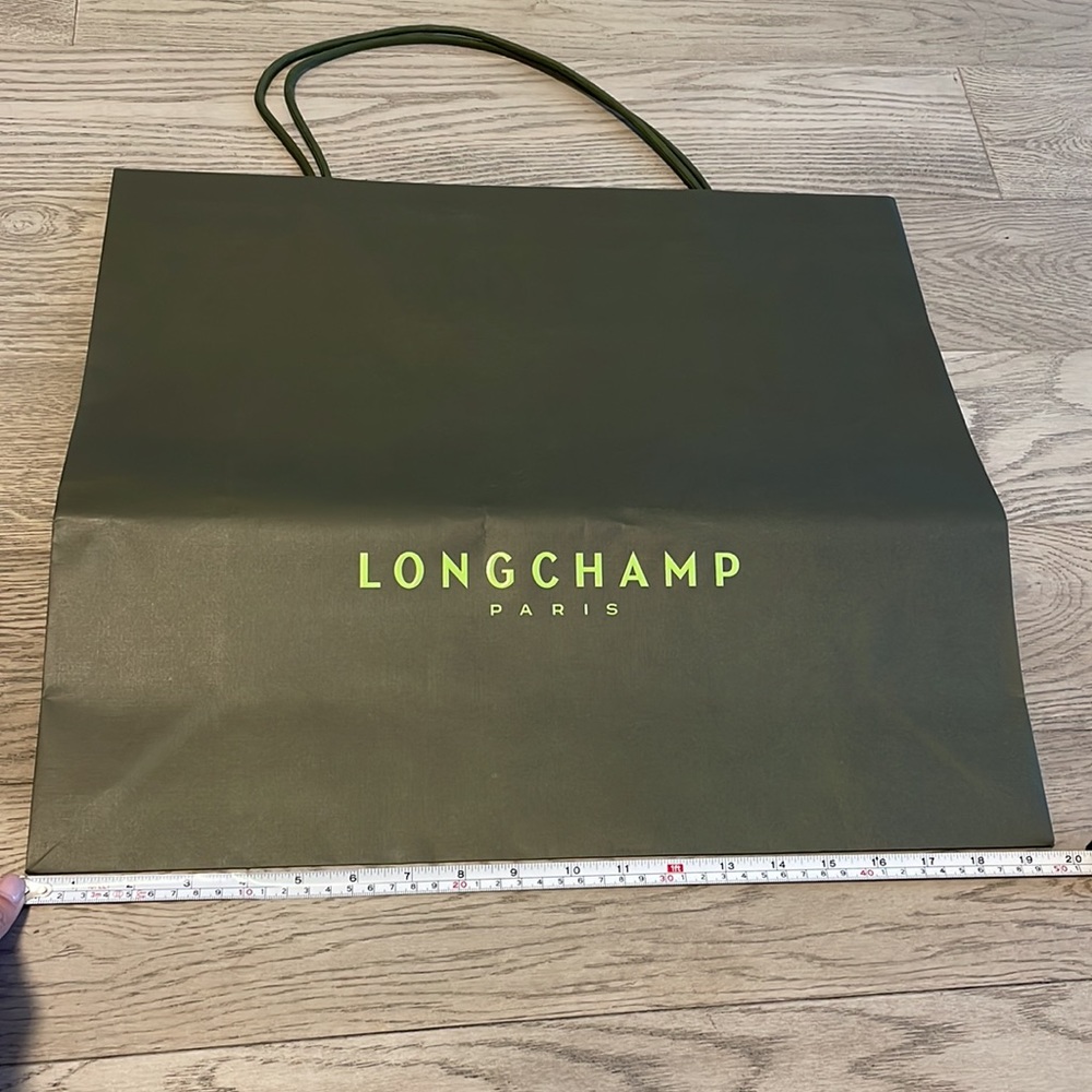 Longchamp X-large Paper Shopping Bag - Picture 3 of 4